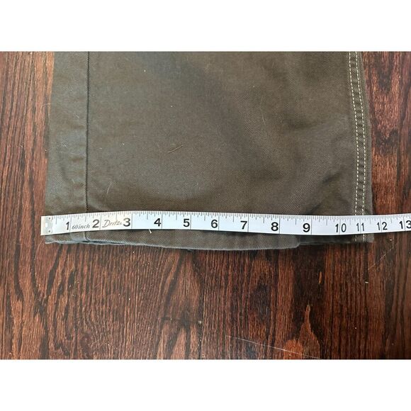 PacSun Green Low Rise Extreme Baggy Cargo Pants Size 26 - Picture 15 of 16